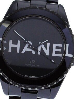 CHANEL J12 Wanted de Chanel H7418 Black ceramic Automatic Men's Watch_778567